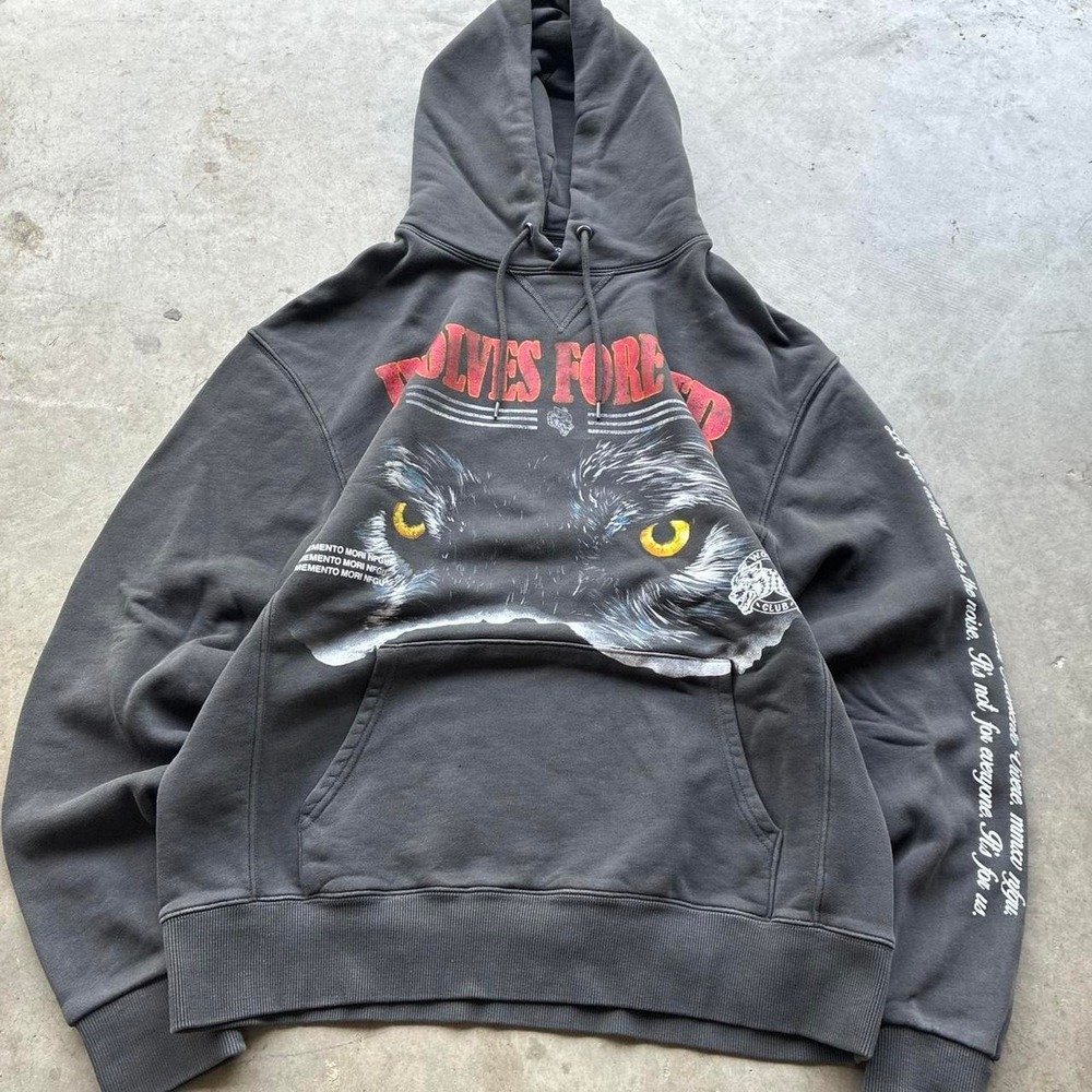 Darc Sport Wolves Are Forever Hoodie Streetwear Graphic Gym